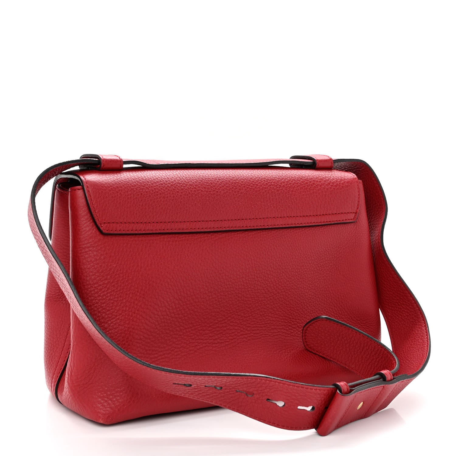 Gucci Cellarius Calfskin GG Marmont Shoulder Bag Vulcanic Red 3 of 11
