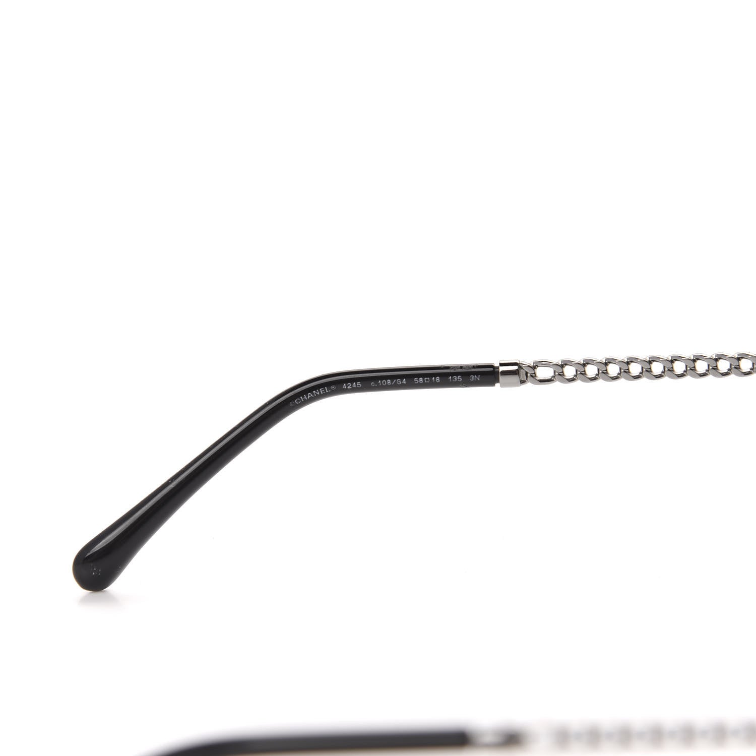 Chanel Round Chain Sunglasses 4245 Gold 6 of 9
