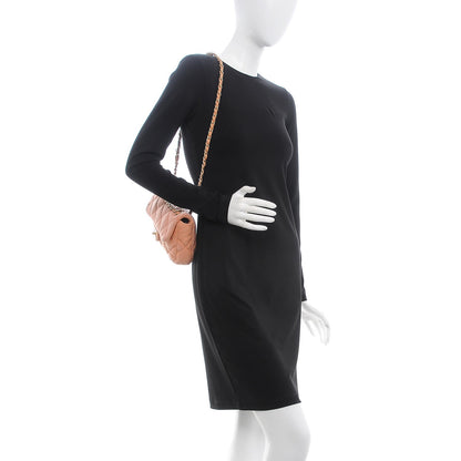 Chanel Jersey Quilted Small Flap Coral 3 of 14