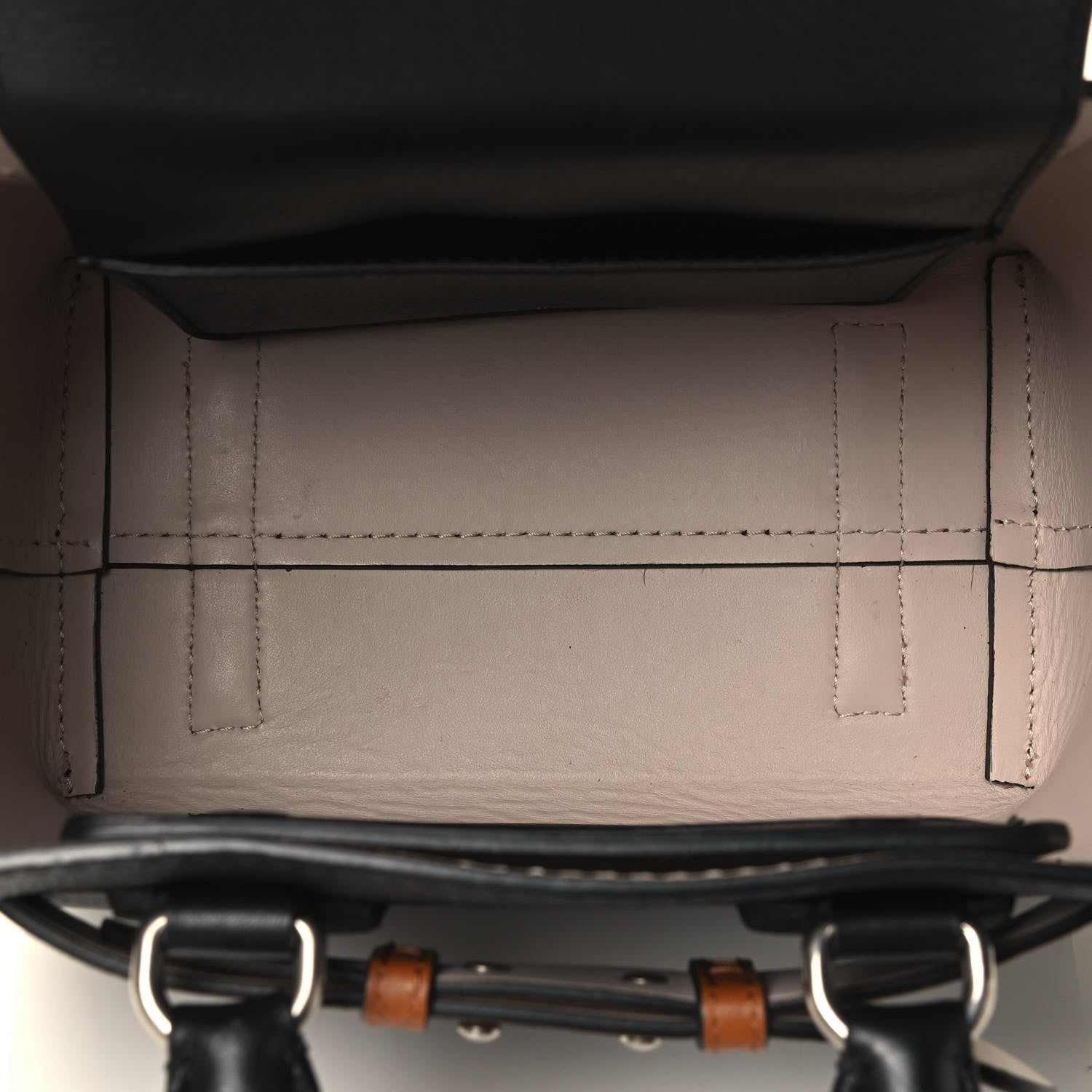 Burberry Soft Grain Calfskin Baby Belt Bag Black 4 of 4