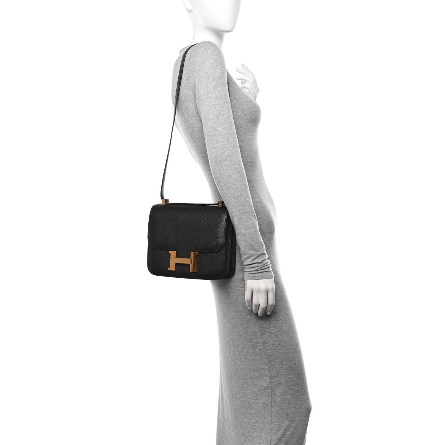 Hermes Epsom Constance 24 Black 2 of 12