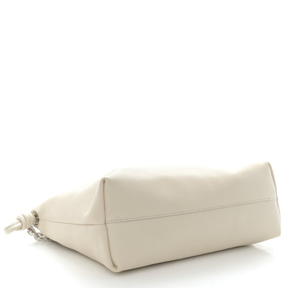 Loewe Mellow Nappa Medium Donut Chain Flamenco Knot Clutch Sea Salt 4 of 10