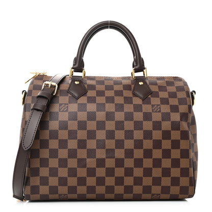 Louis Vuitton Damier Ebene Speedy Bandouliere 30 1 of 8