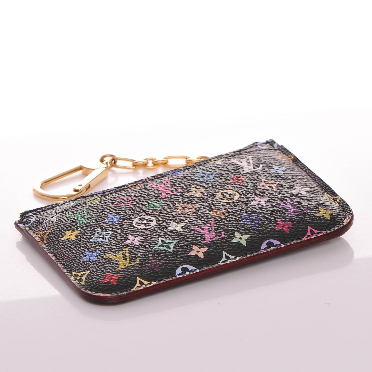 Monogram Multicolor Key Pouch Black Grenade