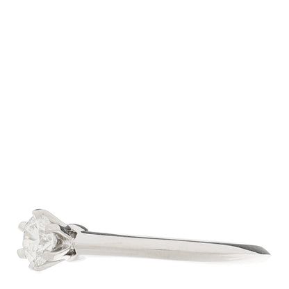 Tiffany Platinum Diamond .37ct Solitaire Engagement Ring 52 6 3 of 6