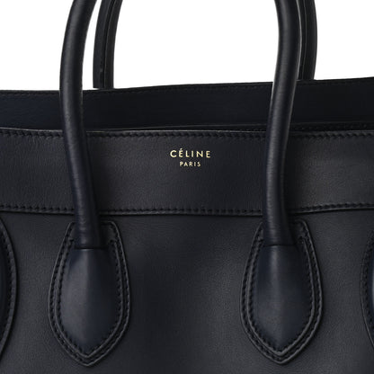 Celine Smooth Calfskin Mini Luggage Navy Blue 6 of 8