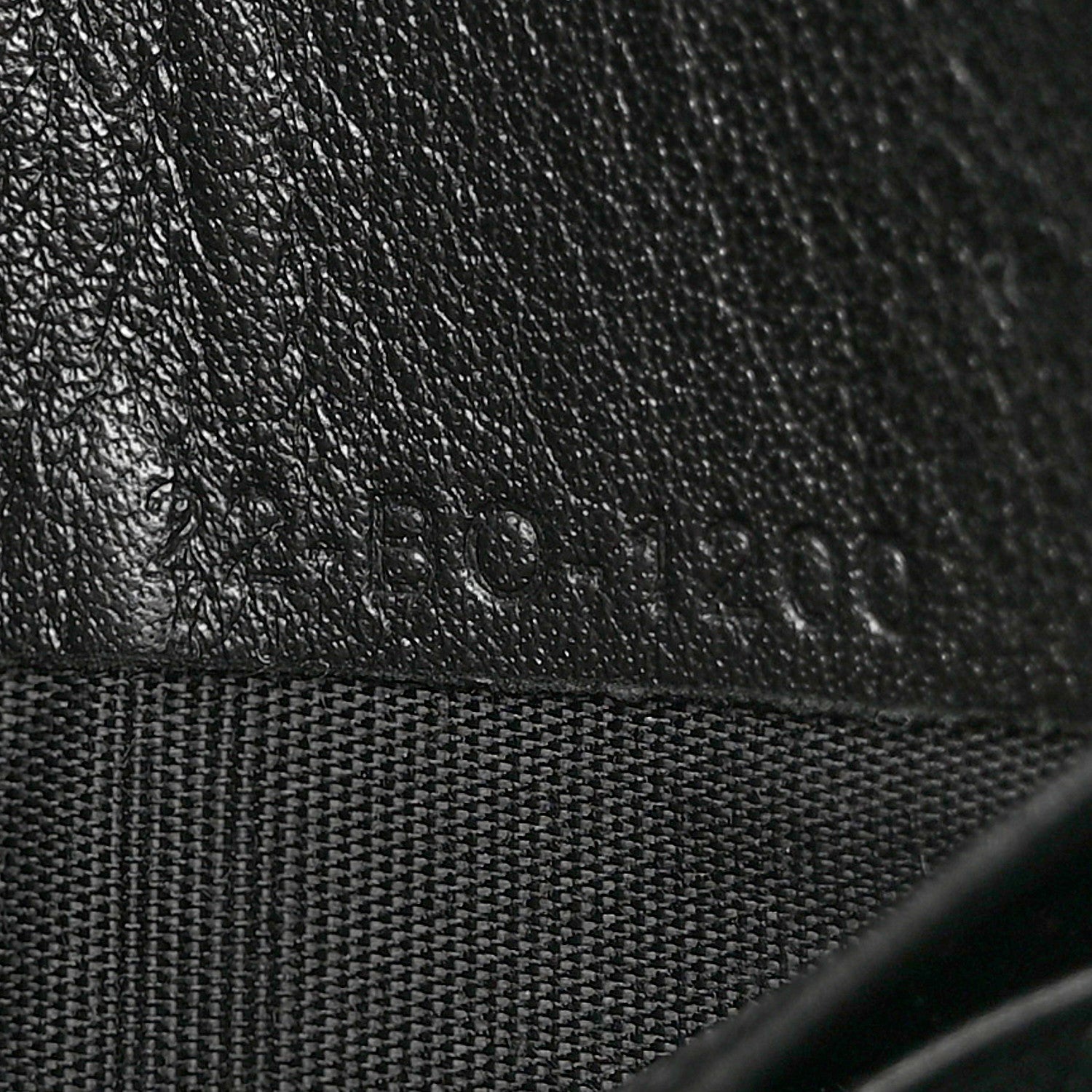 Christian Dior Calfskin Perforated Oblique Galaxy Pouch Black 8 of 10