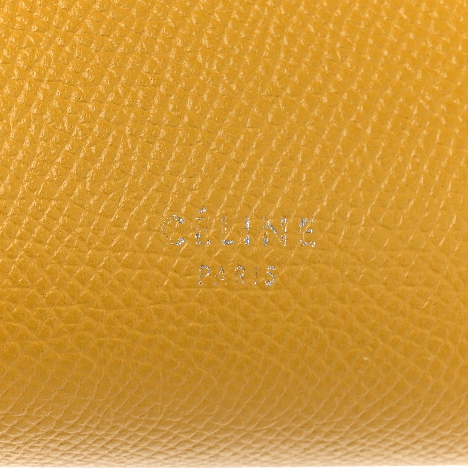 Celine Grained Calfskin Nano Belt Bag Sunflower 6 of 13