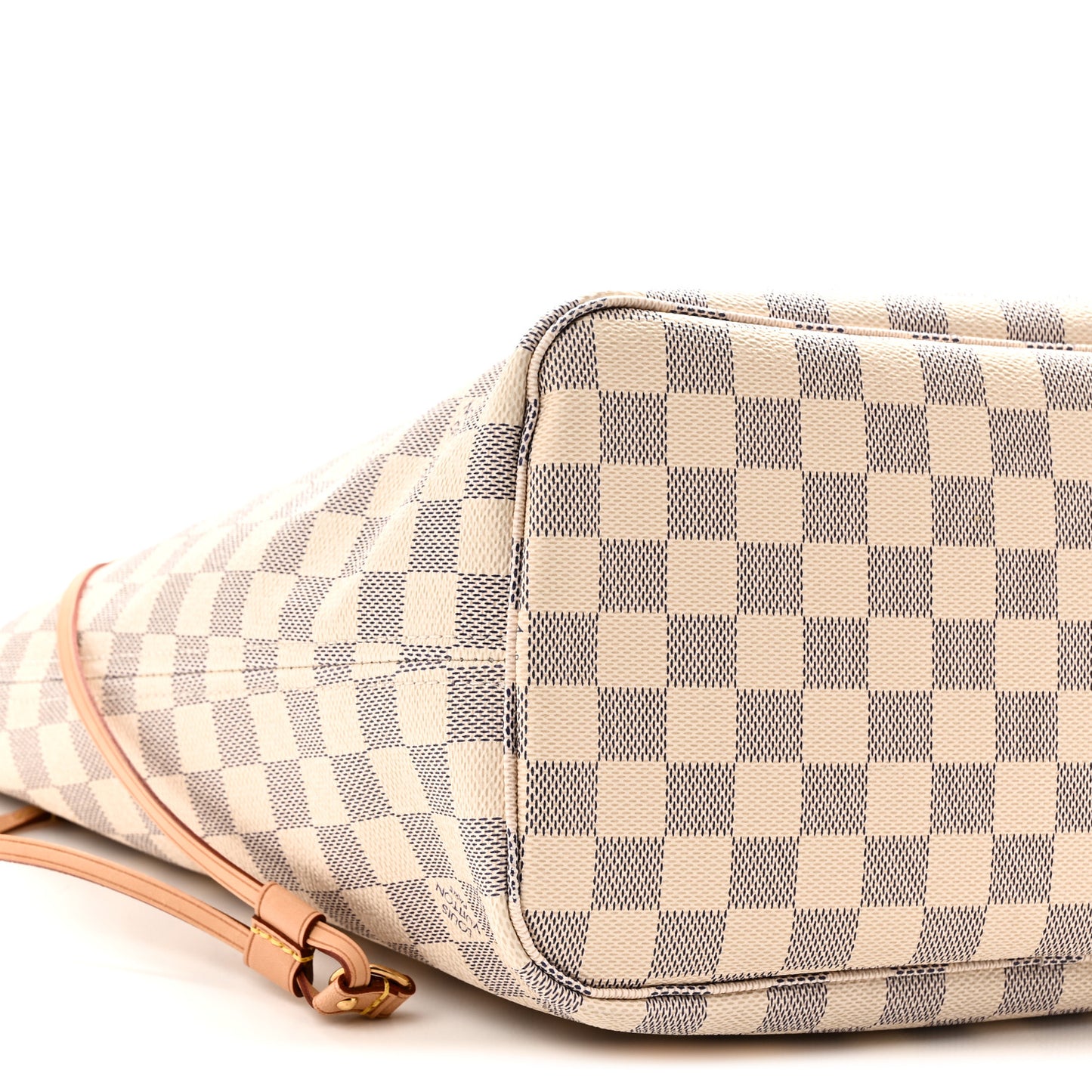 Damier Azur Neo Neverfull MM Rose Ballerine