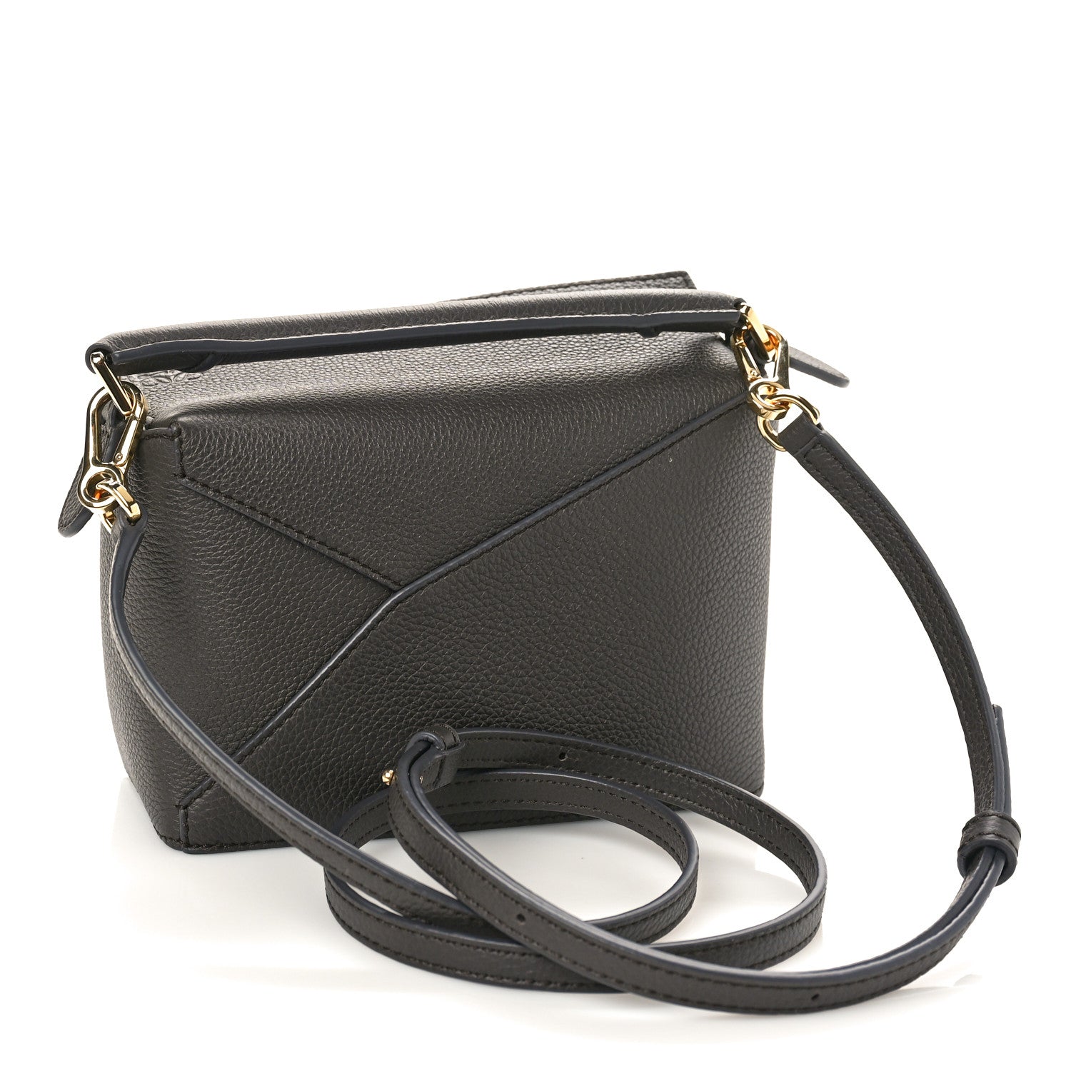 Loewe Calfskin Mini Puzzle Edge Bag Dark Grey 2 of 9