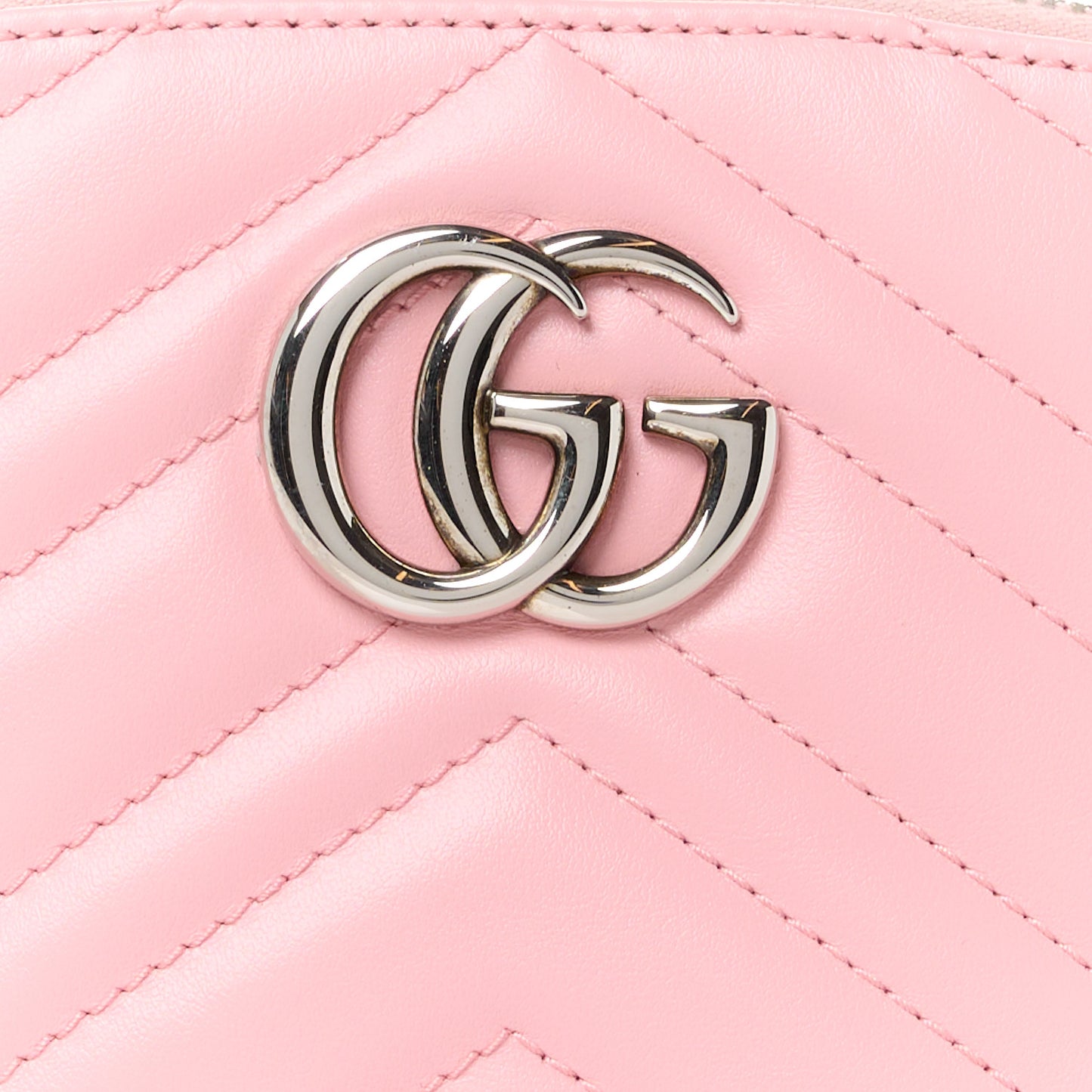 Calfskin Matelasse GG Marmont Pouch Cosmetic Case