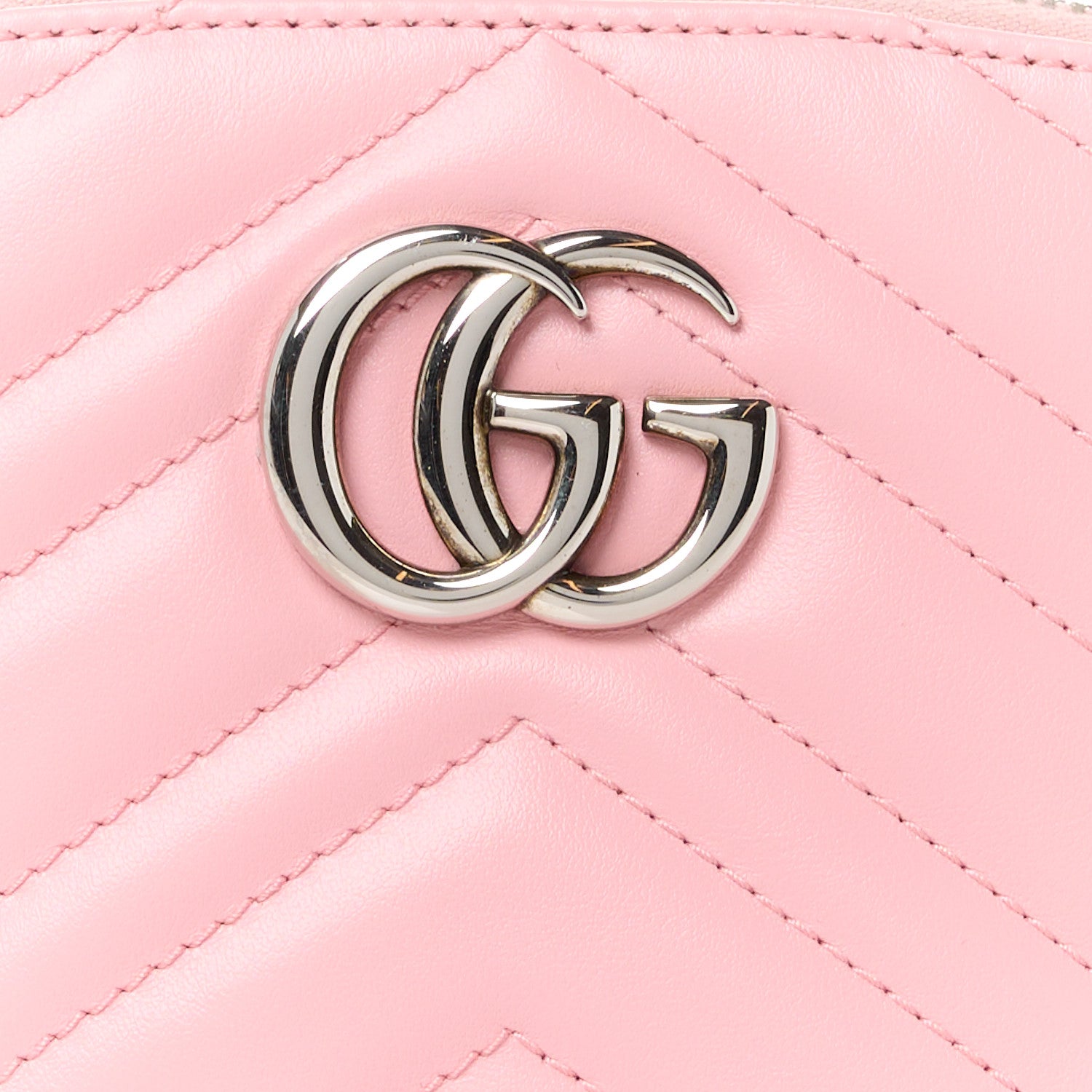 Gucci Calfskin Matelasse GG Marmont Pouch Cosmetic Case 8 of 10