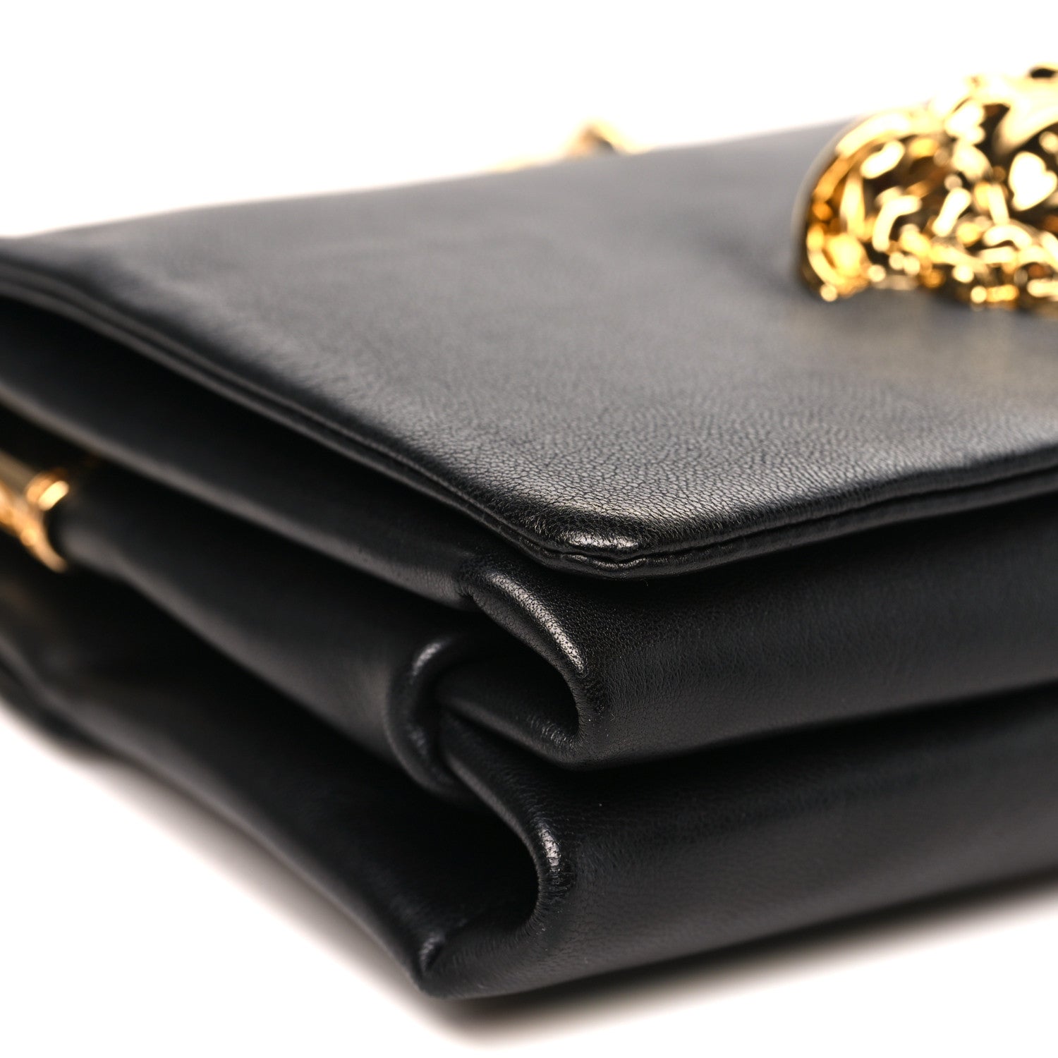 Versace Nappa Palazzo Sultan Shoulder Bag Black 8 of 9