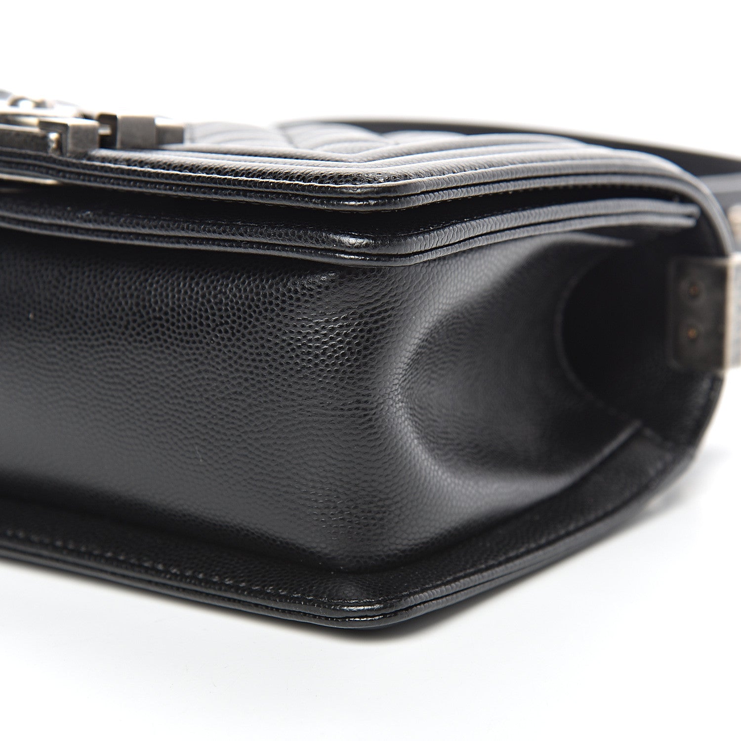 Chanel Caviar Quilted Small Boy Flap Black 10 of 11