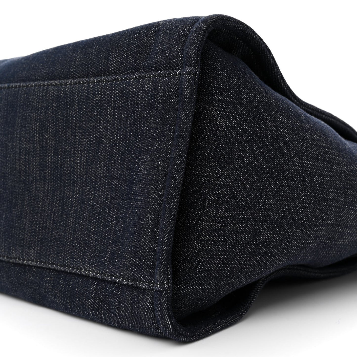 Denim Medium Deauville Tote Dark Blue