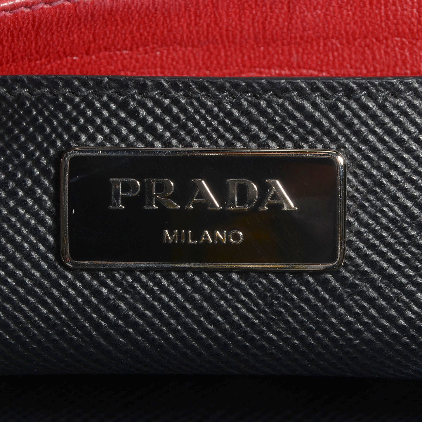 Saffiano Cuir Twin Tote Nero Black