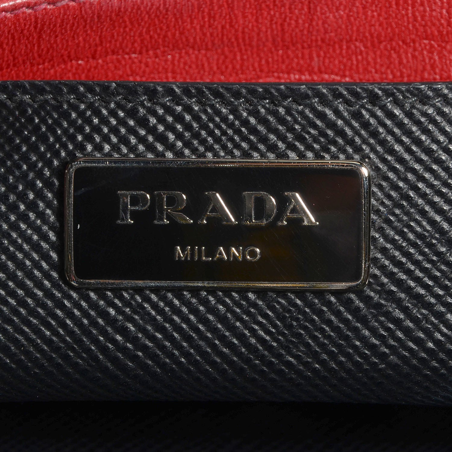 Prada Saffiano Cuir Twin Tote Nero Black 7 of 10