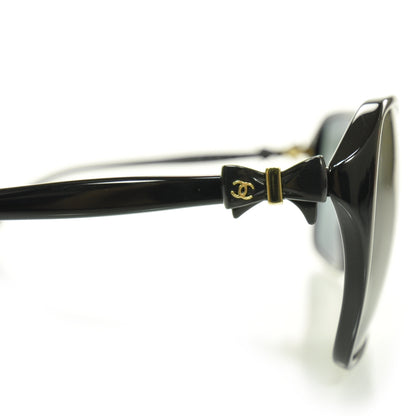Chanel CC Bow Sunglasses 5205 Black 7 of 10