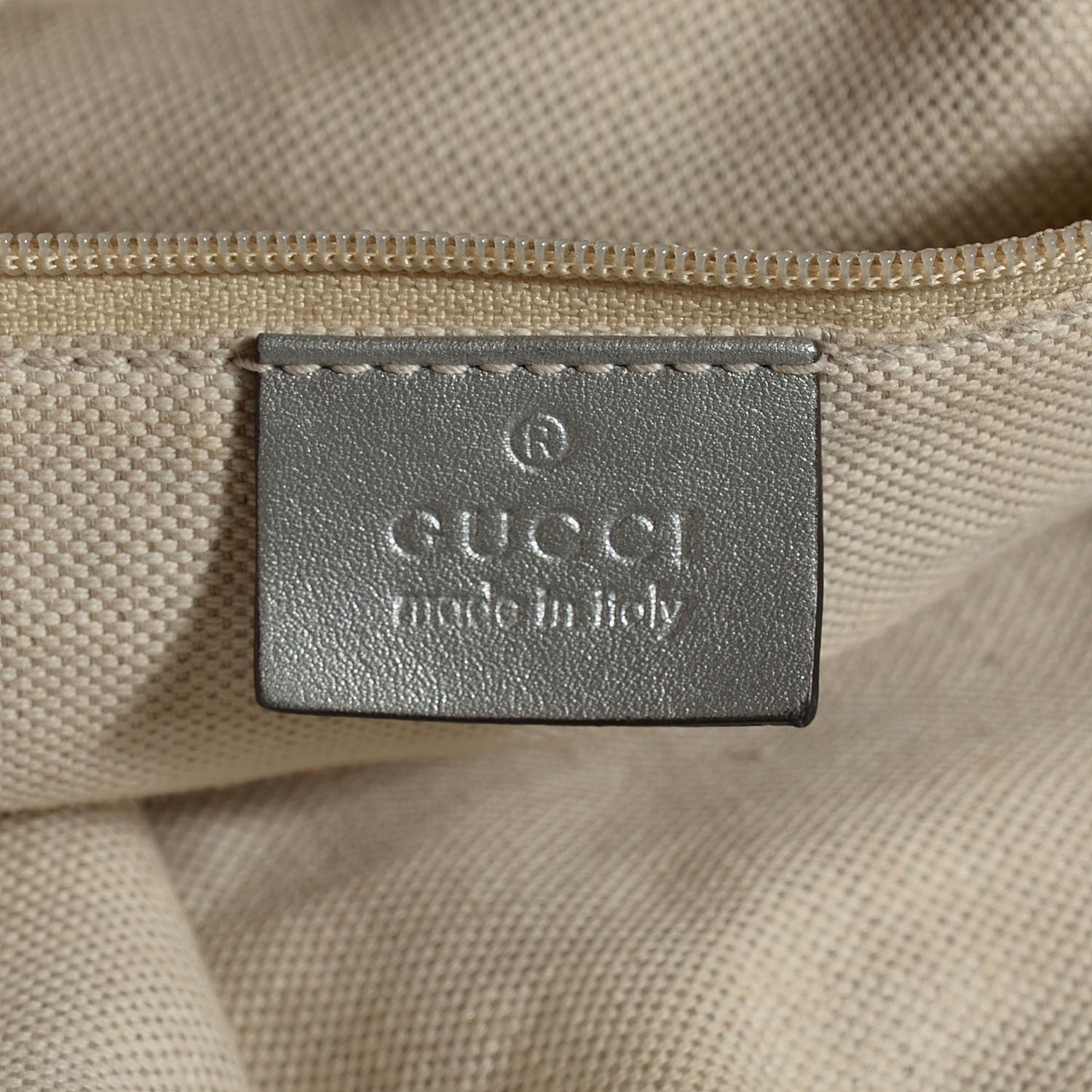 Gucci Guccissima Medium Sukey Tote Silver 6 of 8