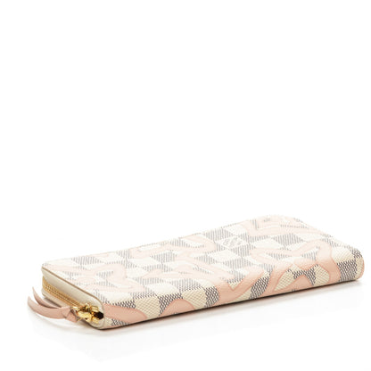 Louis Vuitton Damier Azur Tahitienne Clemence Wallet 4 of 7