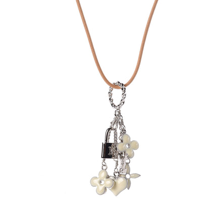 Louis Vuitton Sweet Monogram Pendant Necklace White 4 of 5