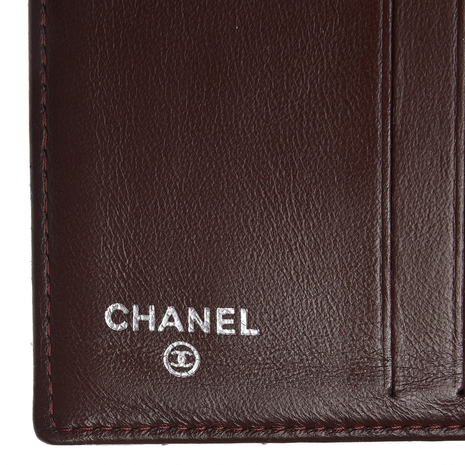Chanel Lambskin Quilted Compact French Flap Wallet Black 6 of 7