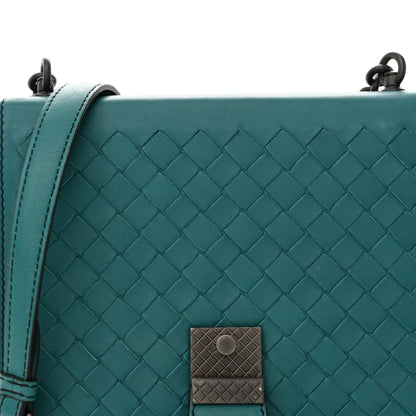 Bottega Veneta Nappa Intrecciato Small Runway Shoulder Bag Canard 7 of 10