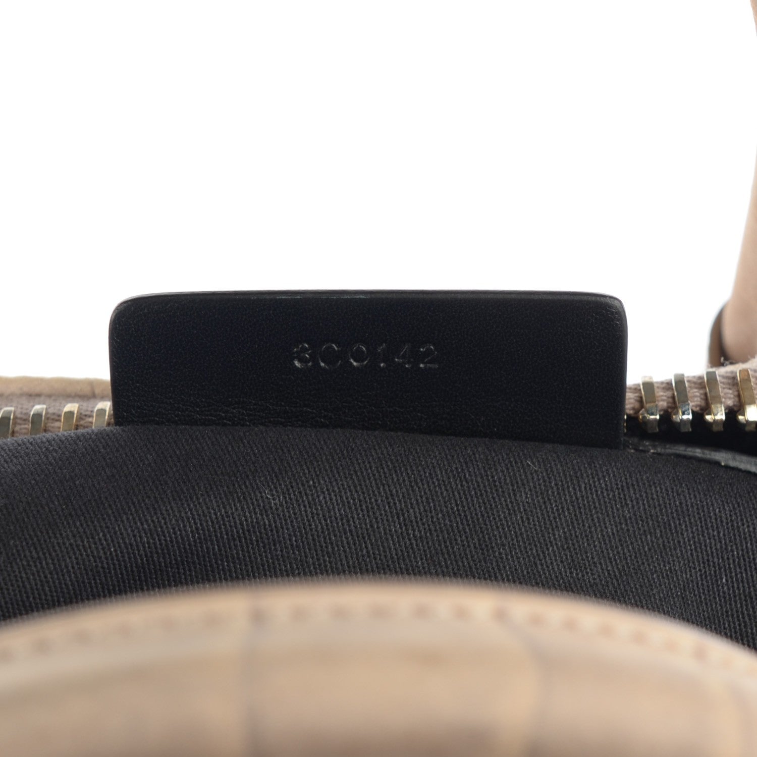 Givenchy Nubuck Crocodile Embossed Small Antigona Grey 7 of 7