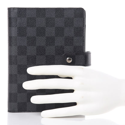 Louis Vuitton Damier Graphite Medium Ring Agenda Cover 2 of 10