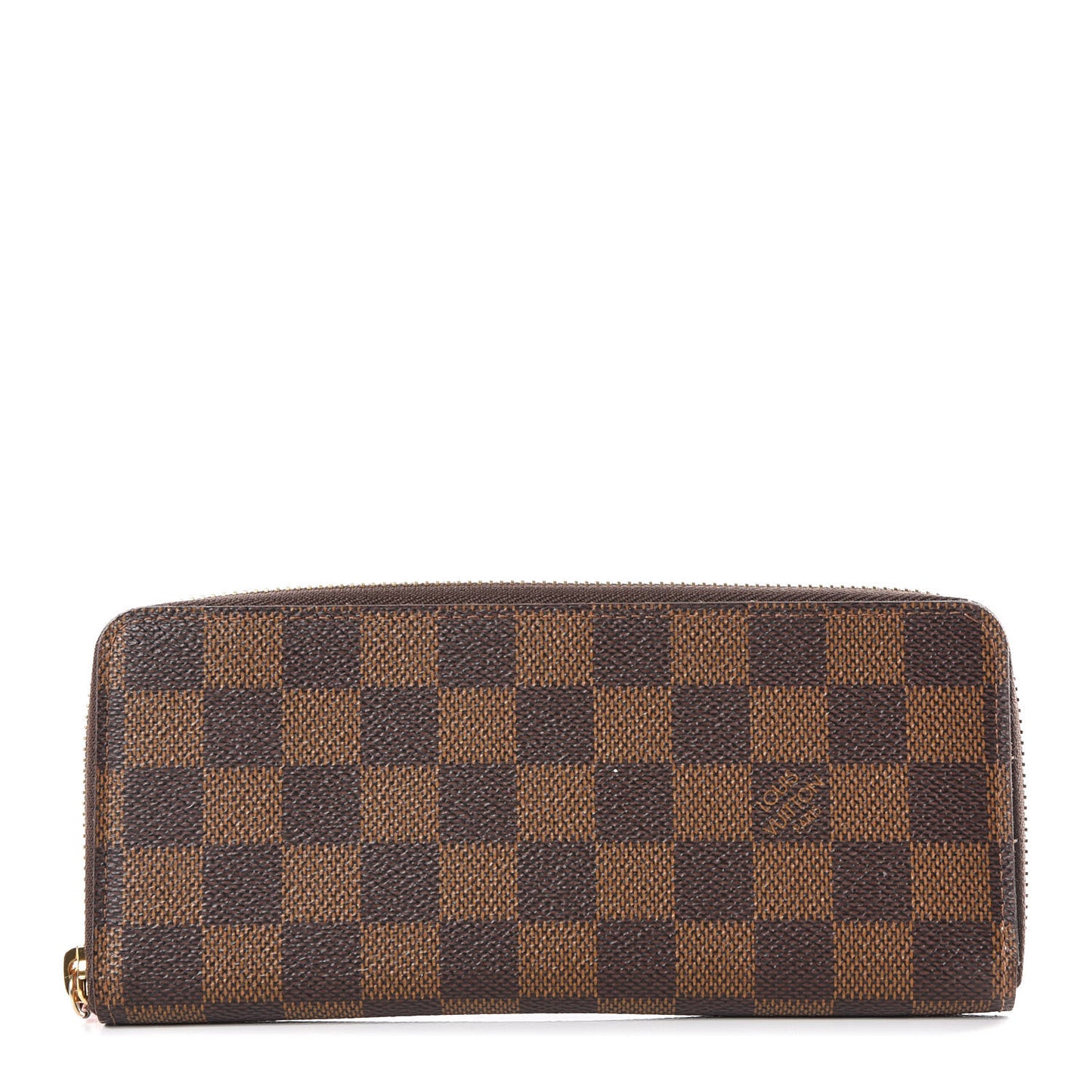 Damier Ebene Clemence Wallet Rose Ballerine