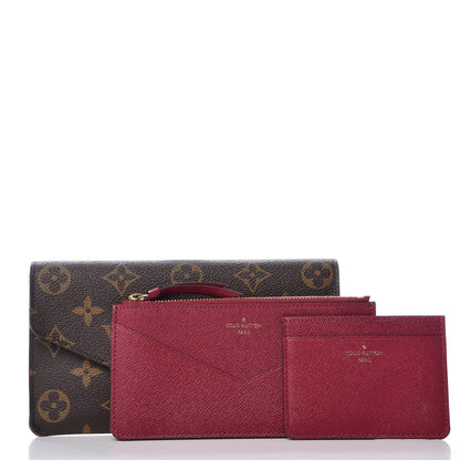 Louis Vuitton Monogram Jeanne Wallet Fuchsia 3 of 15