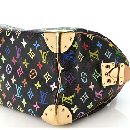 Louis Vuitton Monogram Multicolor Speedy 30 Black 9 of 10