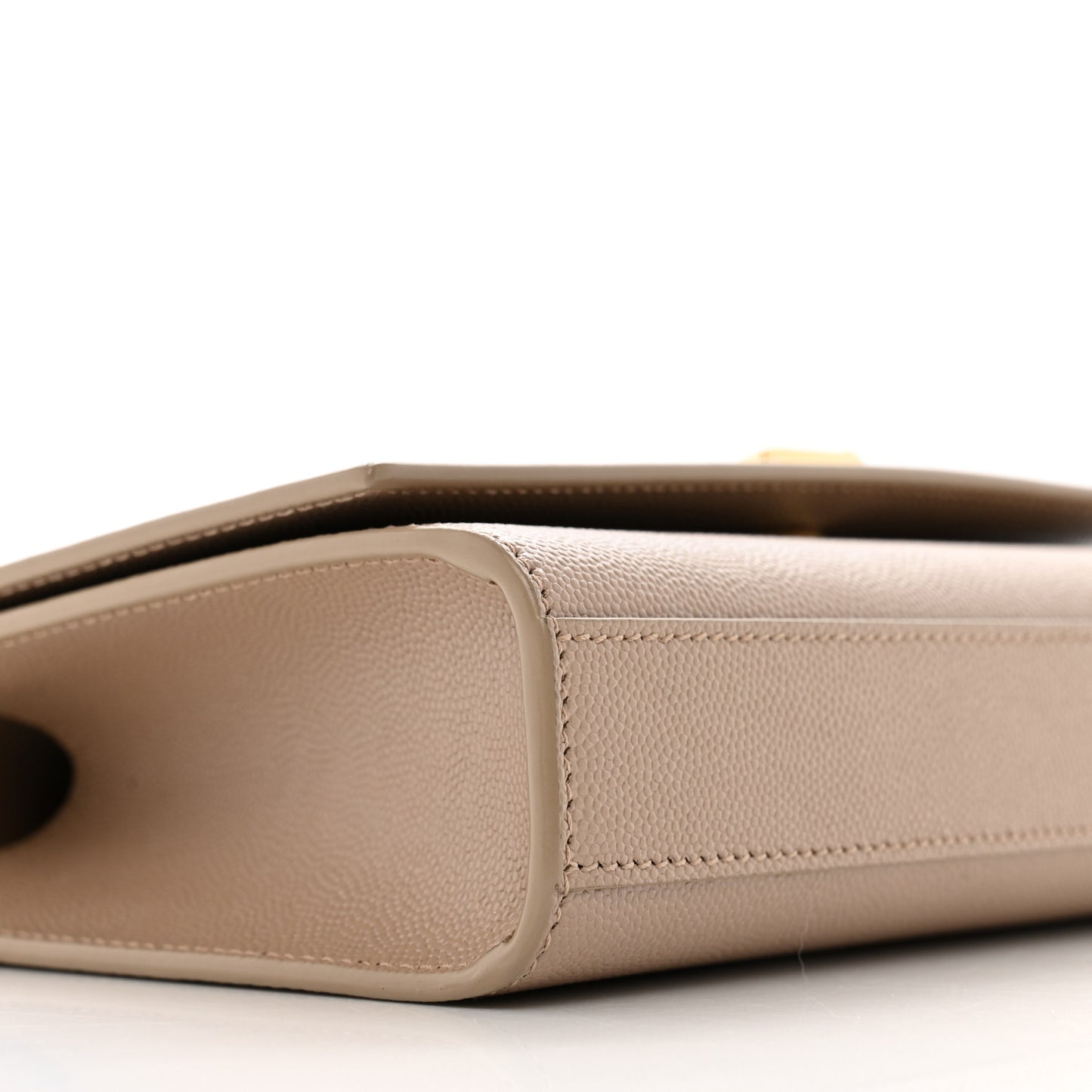 Grain De Poudre Small Monogram Kate Satchel Dark Beige