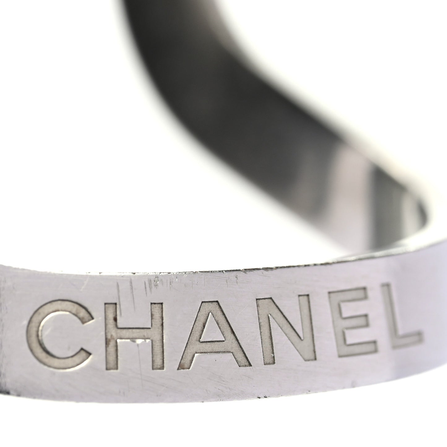 Metal CC Cuff Silver