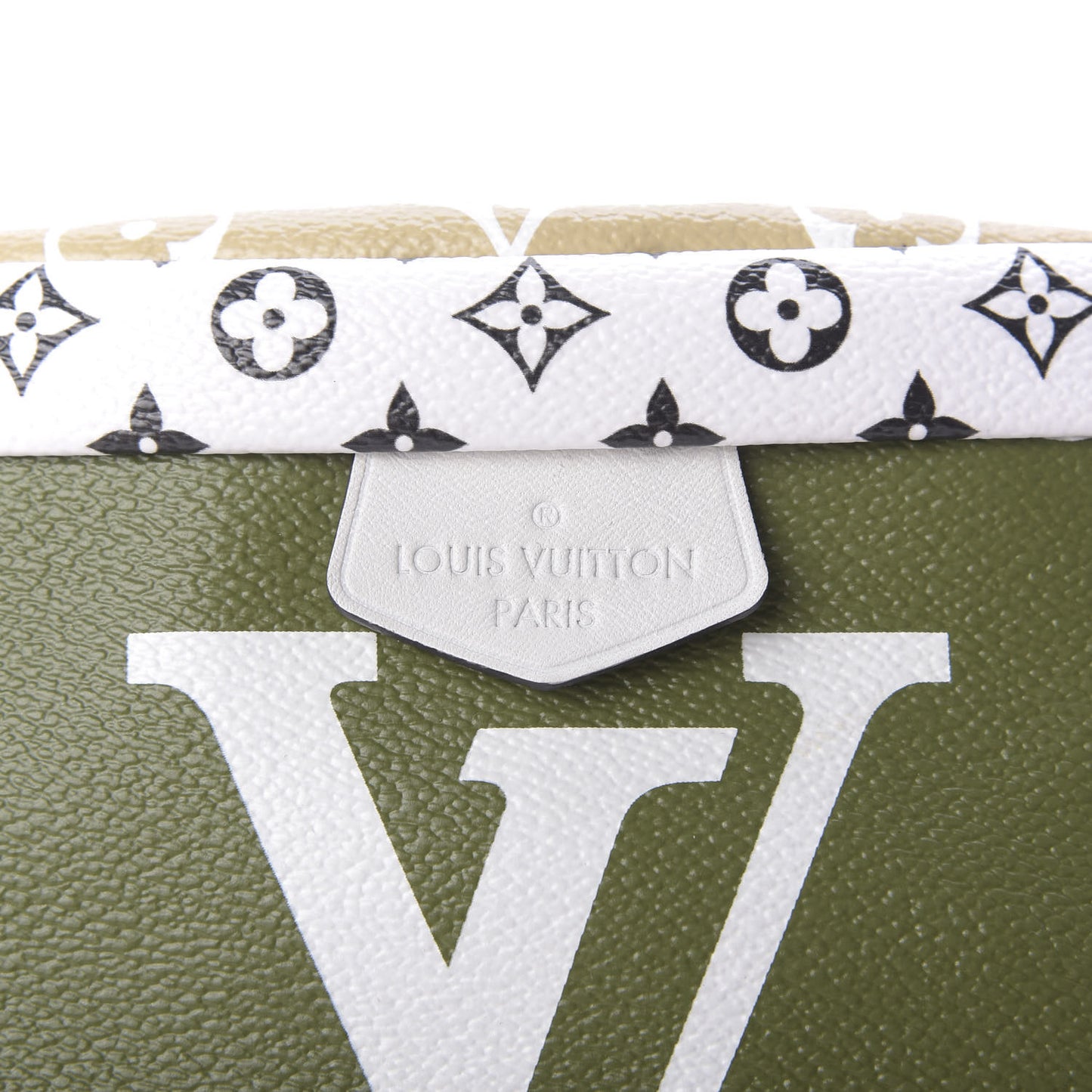 Monogram Giant Bumbag Kaki Beige