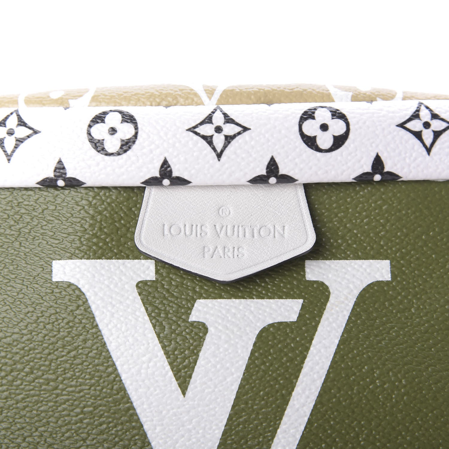 Louis Vuitton Monogram Giant Bumbag Kaki Beige 9 of 10