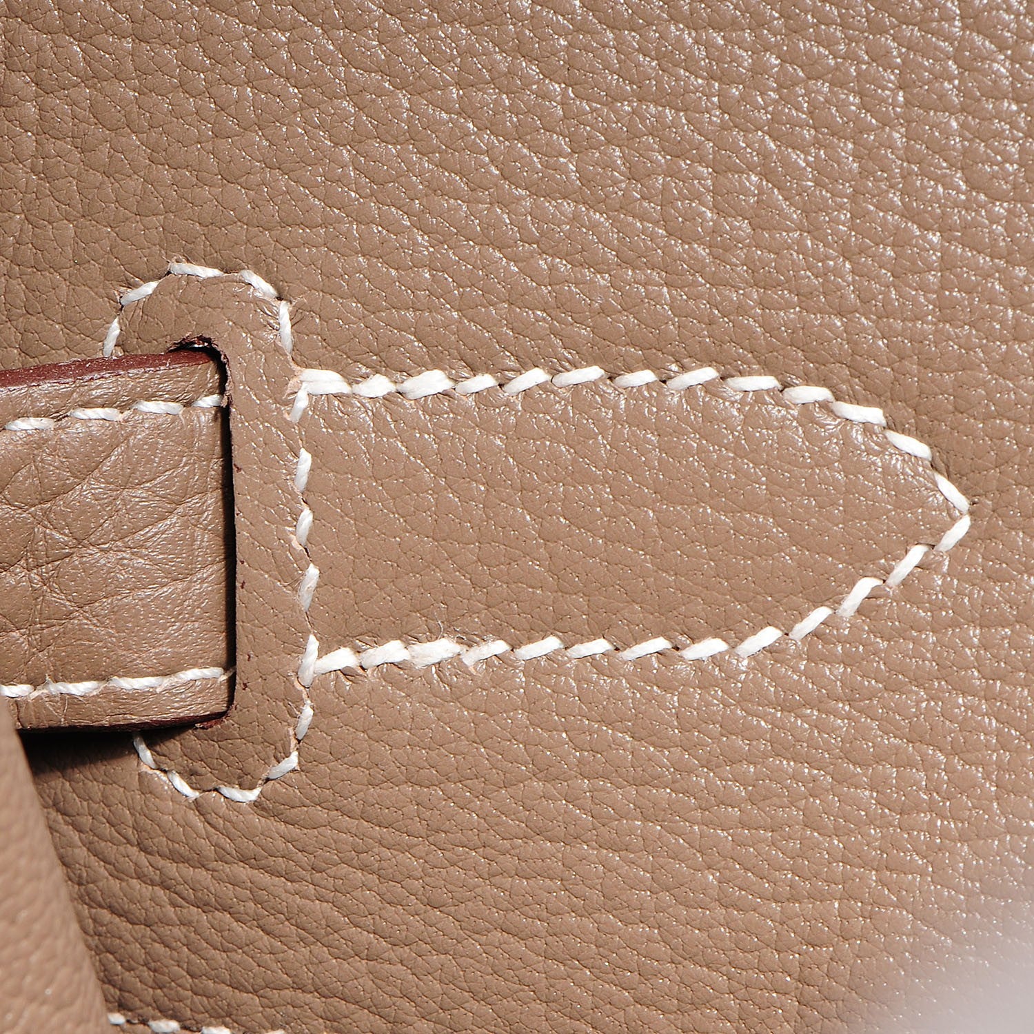 Hermes Taurillon Clemence Birkin 35 Etoupe 22 of 27