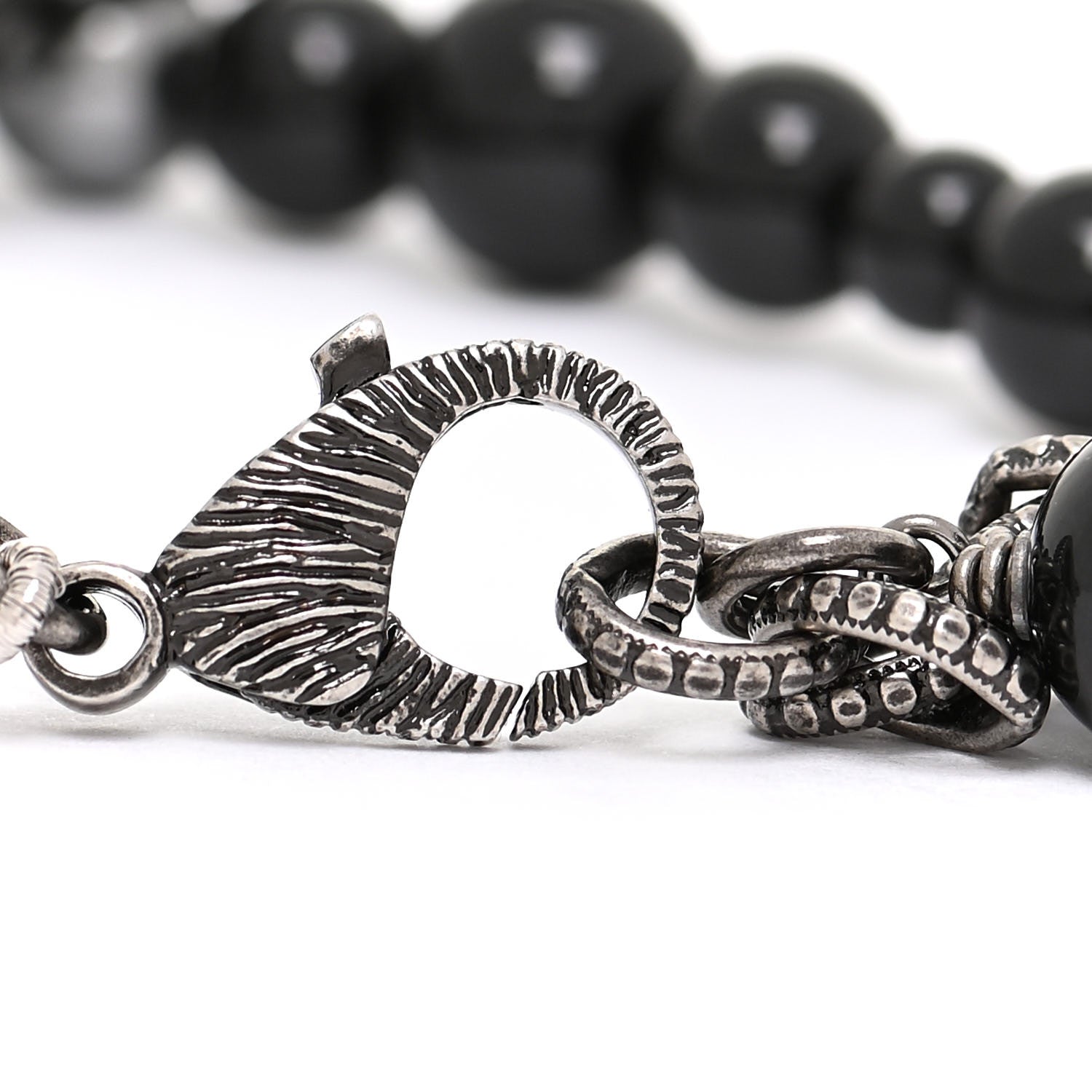 Chanel Beaded CC Bracelet Black 4 of 6