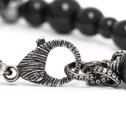 Chanel Beaded CC Bracelet Black 4 of 6