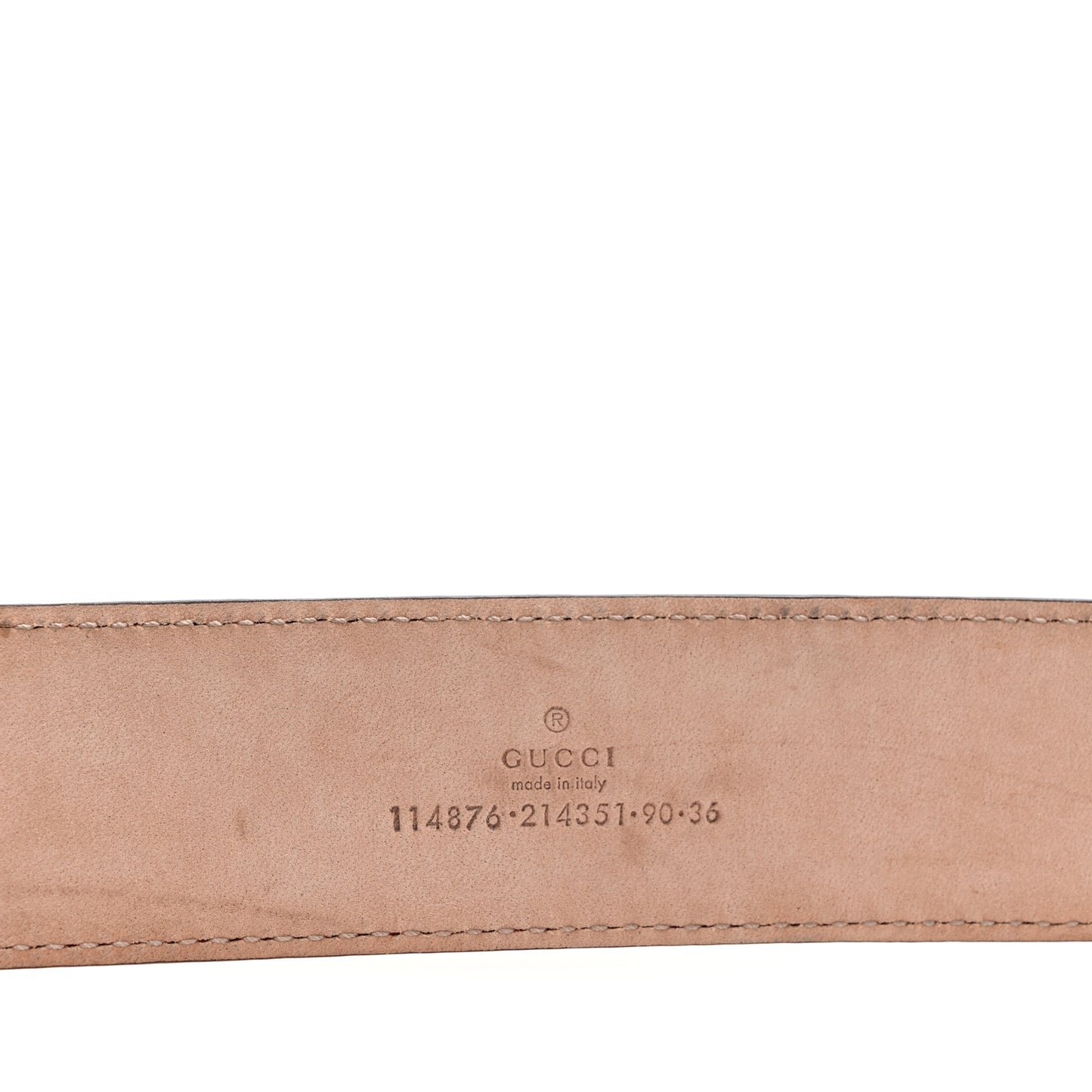 Guccissima Signature Interlocking G 40mm Belt 90 36 Hibiscus Red
