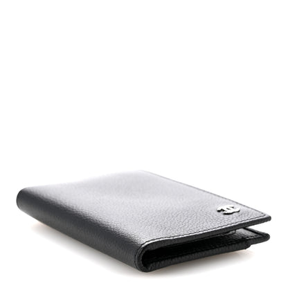 Chanel Grained Calfskin Brilliant Card Holder Black 4 of 7
