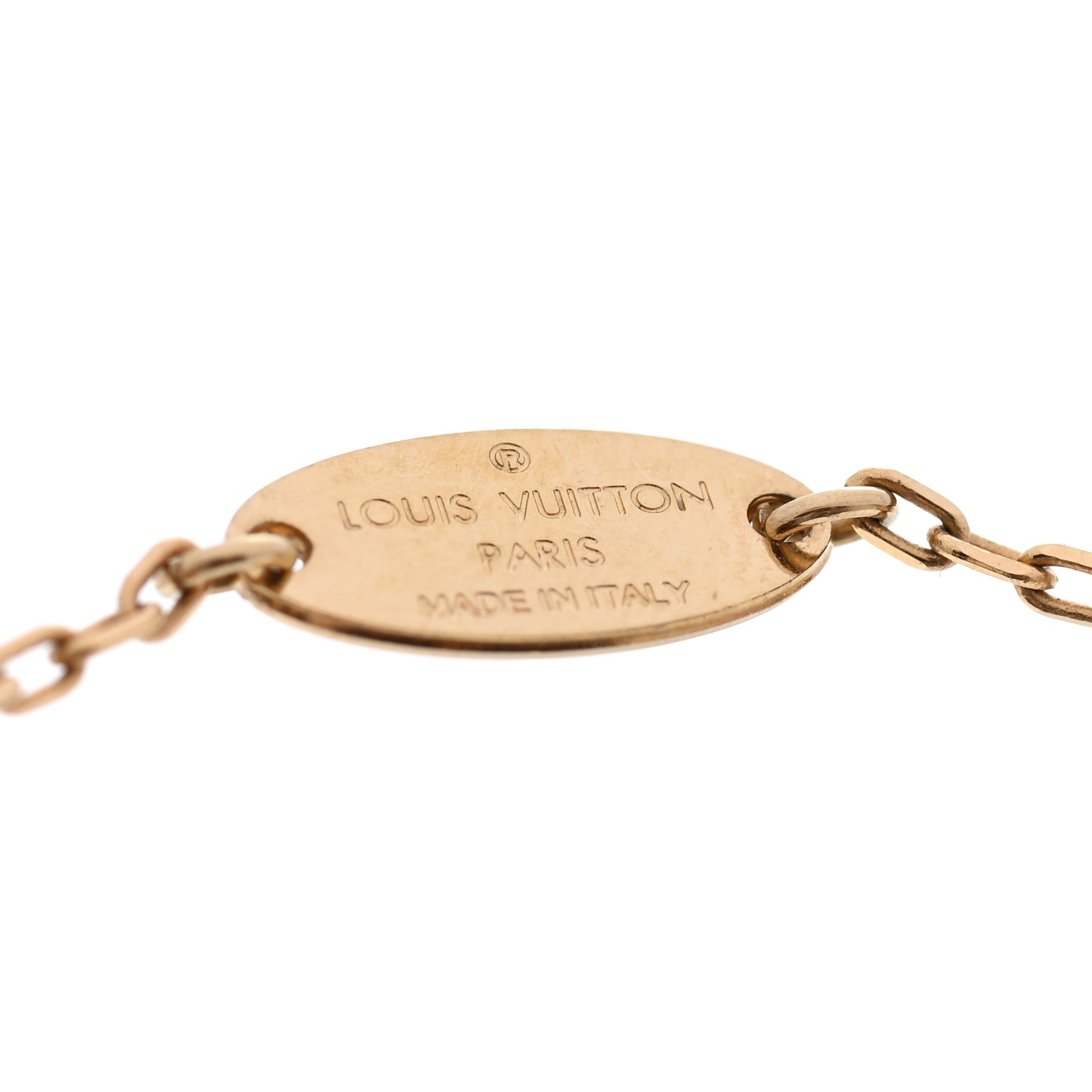 Louis Vuitton Metal LV And Me Heart Bracelet Gold 4 of 5