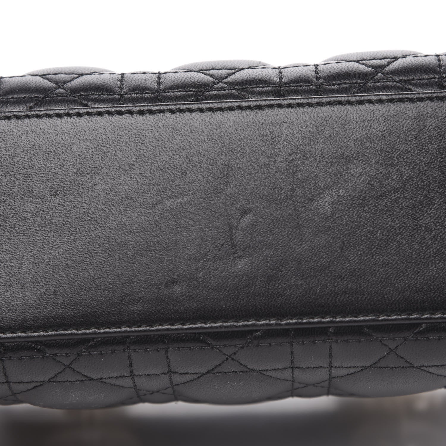 Christian Dior Lambskin Cannage Small My ABCDior Lady Dior Black 10 of 11