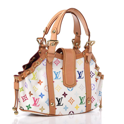 Louis Vuitton Monogram Multicolor Theda GM White 3 of 9