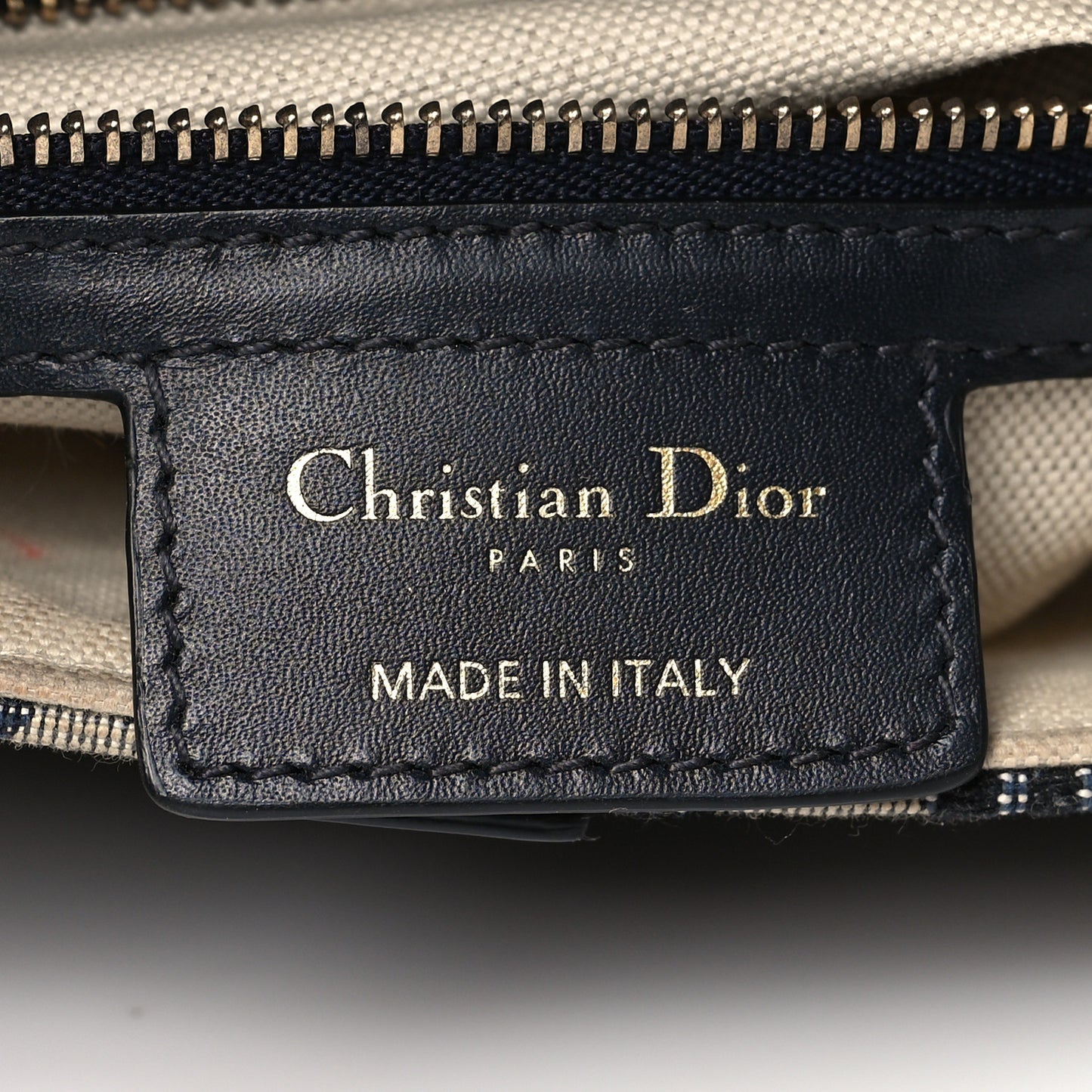 Oblique Saddle Bag Blue