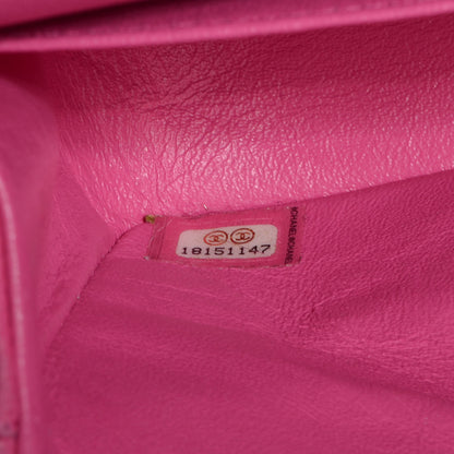 Chanel Iridescent Caviar Quilted Medium Double Flap Pink 7 of 8