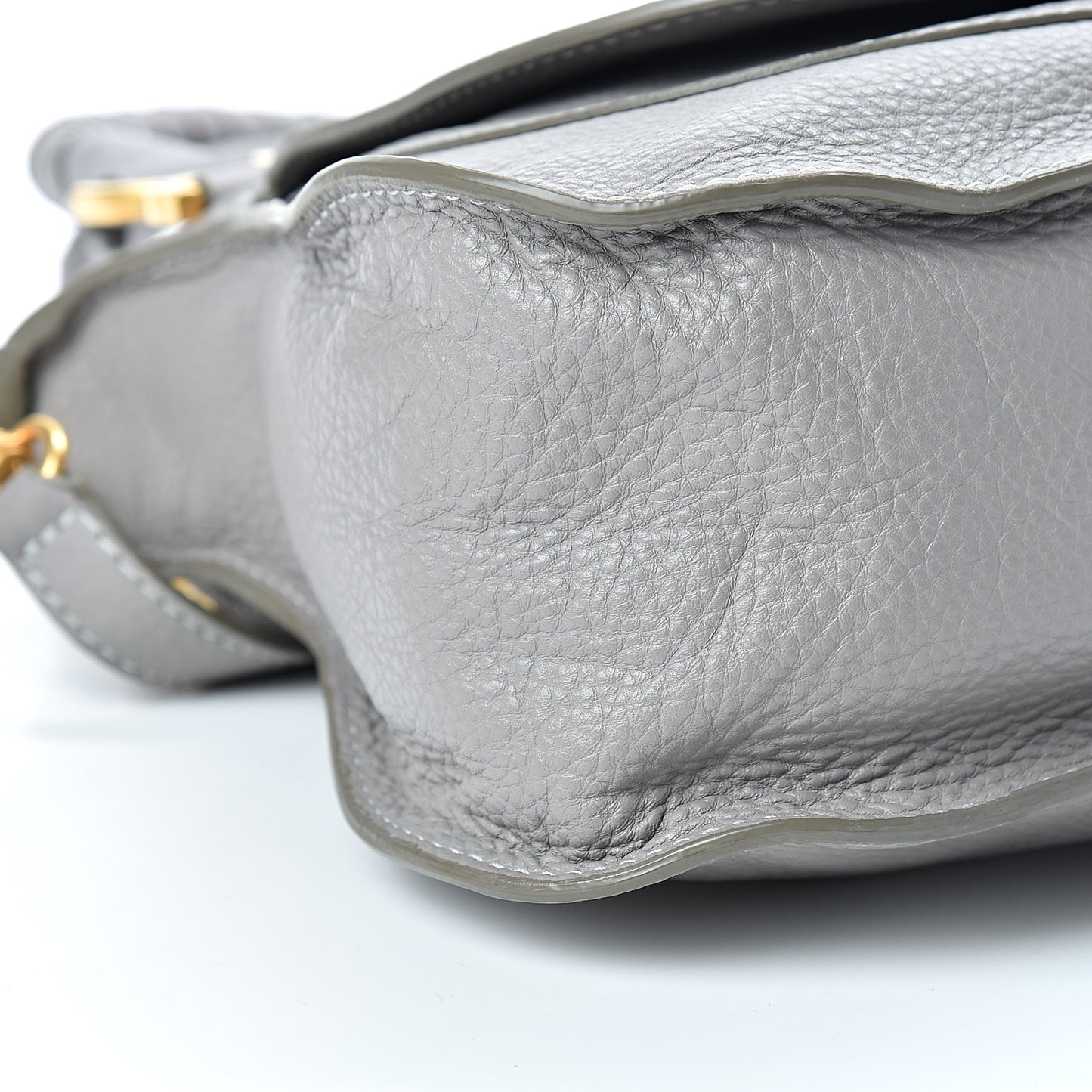 Calfskin Medium Marcie Satchel Cashmere Grey