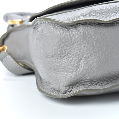 Chloe Calfskin Medium Marcie Satchel Cashmere Grey 7 of 9