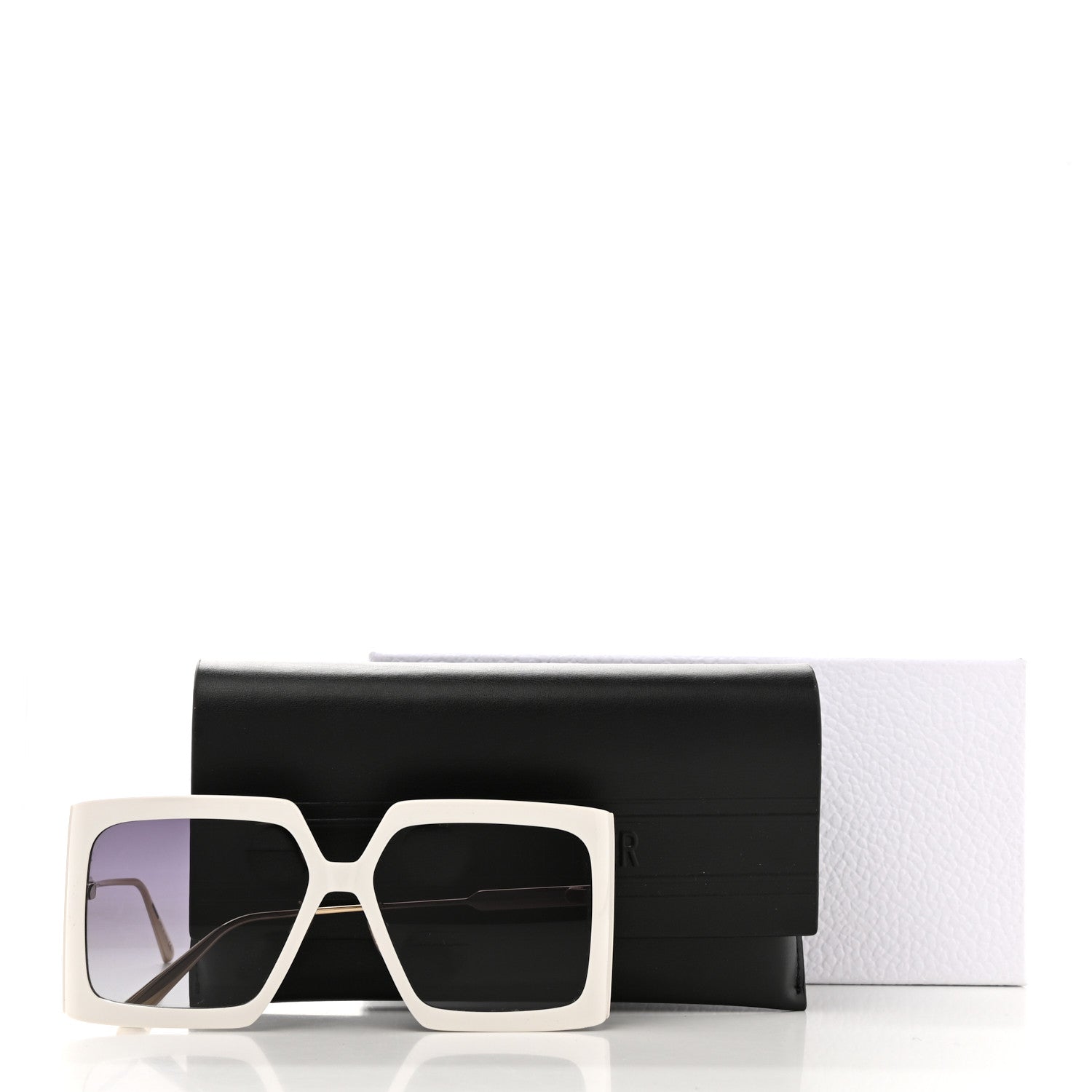 Christian Dior Acetate Square 30 Montaigne Sunglasses White 9 of 9
