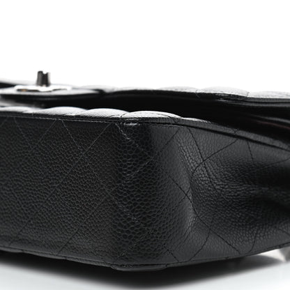 Chanel Caviar Quilted Medium Double Flap Black 9 of 9